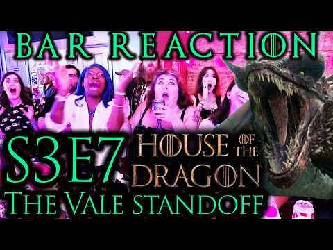 Video thumbnail: The Bar is Wrecked! House of the Dragon S3x7 "Vale Standoff" Scene Bar Reaction!