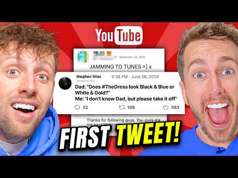 Thumbnail for Guess The YouTuber From Their First Tweet