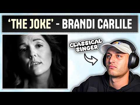 Video thumbnail: Reacting to Brandi Carlile - 'The Joke' | Classical Singer Analysis