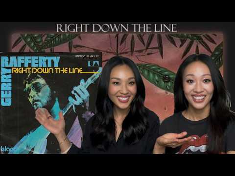Video thumbnail: Gerry Rafferty - Right Down the Line | First Time Reaction