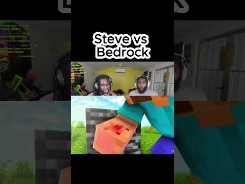 Thumbnail for Steve Can’t Move Bedrock #minecraft #shorts #viral #funny #animation #smokecountyjk #fyp