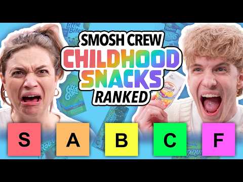 Video thumbnail: Ranking Our Crew's Most Nostalgic Snacks
