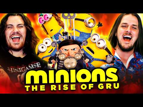 Video thumbnail: MINIONS: THE RISE OF GRU (2022) Baby Gru Is Peak COMEDY | Reaction | First Time Watch