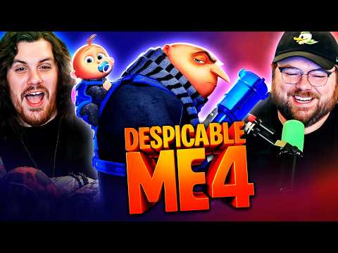 Video thumbnail: DESPICABLE ME 4 (2024) The Mega Minions ATE | Reaction | First Time Watch