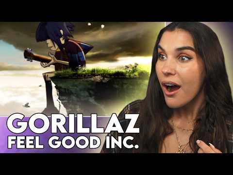 Video thumbnail: The Creativity is UNMATCHED!! First Time Reaction to Gorillaz - "Feel Good Inc."