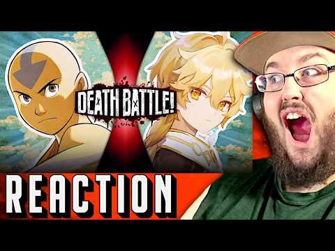 Thumbnail for Aang VS Aether (Avatar VS Genshin Impact) | DEATH BATTLE! REACTION!!!
