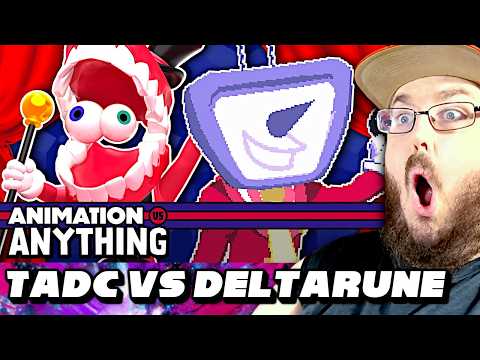Thumbnail for Caine vs Tenna - Rap Battle! (ANIMATION VS ANYTHING) AMAZING DIGITAL CIRCUS VS DELTARUNE REACTION!!!