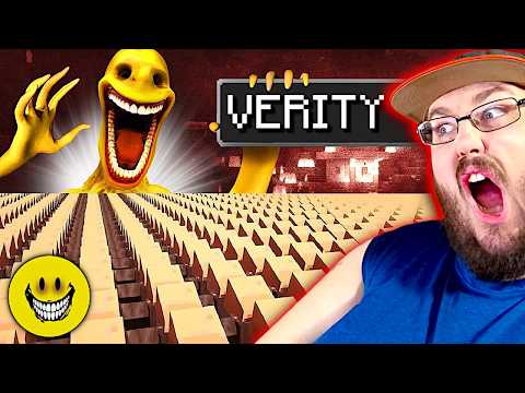 Thumbnail for 1,000,000 Villagers Become VERITY | MINECRAFT HORROR MOD VERITY REACTION!!!