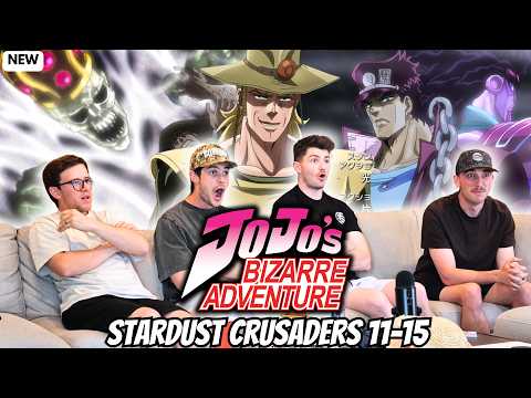 Video thumbnail: THE HOL HORSE CHRONICLES...Jojo's Bizarre Adventure Stardust Crusaders 3x11-15 | REACTION