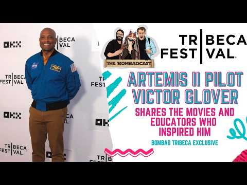Video thumbnail: Artemis II Pilot Victor Glover Shares the Movies & Educators Who Inspired Him | Bombad Exclusive