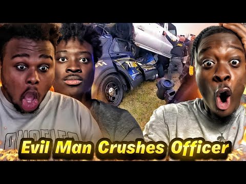 Thumbnail for Evil Man Crushes Officer With His Truck Reaction!