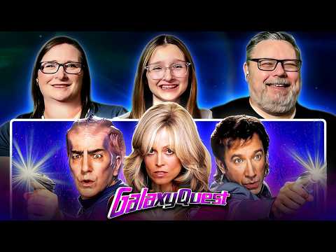 Video thumbnail: Is This The Best Sci-Fi Parody? | GALAXY QUEST | Daughter's First Time Watch