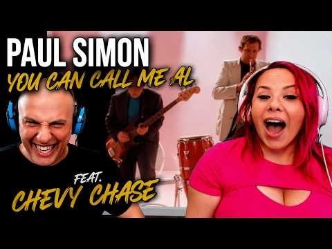 Video thumbnail: Paul Simon - You Can Call Me Al Feat. Chevy Chase | THE WOLF HUNTERZ REACTIONS