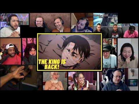 Video thumbnail: 🥺Levi is Alive! || Attack On Titan S4 P2 Episode 23 Reaction Mashup