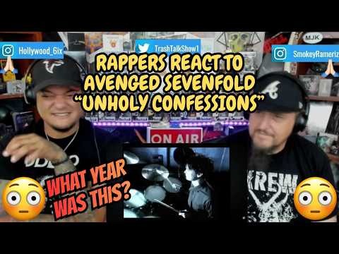 Video thumbnail: Rappers React To Avenged Sevenfold "Unholy Confessions"!