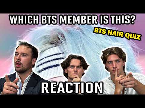 Video thumbnail: K-POP NEWBIES TRY TO GUESS BTS MEMBERS BY THEIR HAIR!