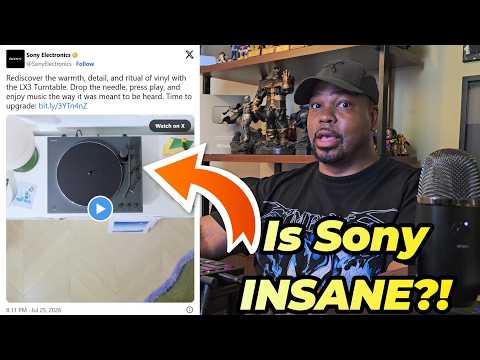 Thumbnail for After KILLING Physical Games, Sony Advertises Vinyl Record Turntable!