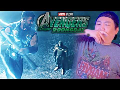 Thumbnail for *THEY'RE DOOMED!!* Avengers: Doomsday OFFICIAL Trailer!! [REACTION]