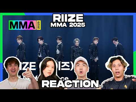 Video thumbnail: RIIZE MMA 2025 LIVE PERFORMANCE REACTION!