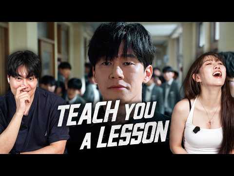 Video thumbnail: 교권이 무너진 학교 《참교육》을 처음 본 한국인 남녀의 반응 | Y