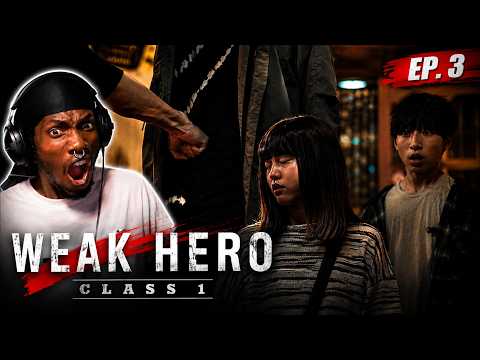 Video thumbnail: THIS MAN IS AN ACTUAL DEMON!! | K-DRAMA NEWBIE FIRST TIME WATCHING Weak Hero Class 1 Ep. 3