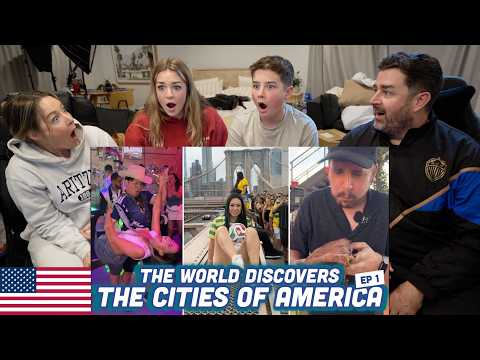 Thumbnail for New Zealand Family react to World Cup Fans SHOCKED with Big City America! (Dallas, NYC & Boston!)