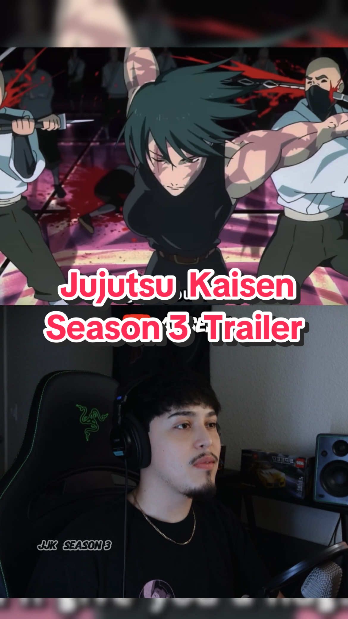 فيديو تامر: Jujutsu Kaisen Season 3 Trailer Reaction